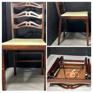 Antique collector's find leg o matic chair offer